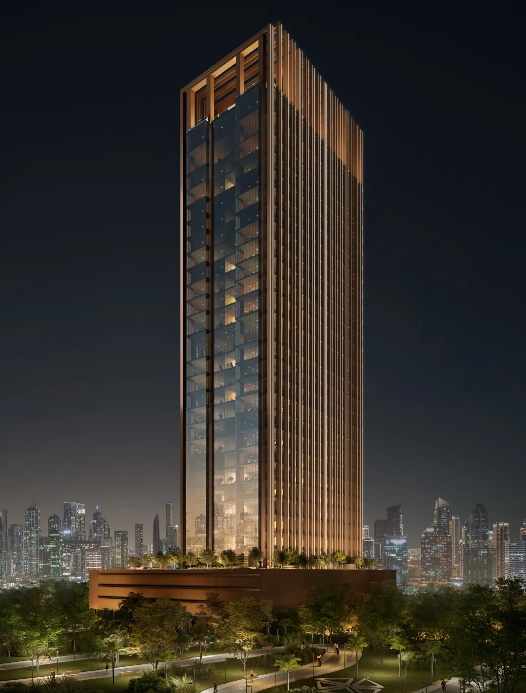 Burj Capital tower illustration from the saved Centurion brochure
